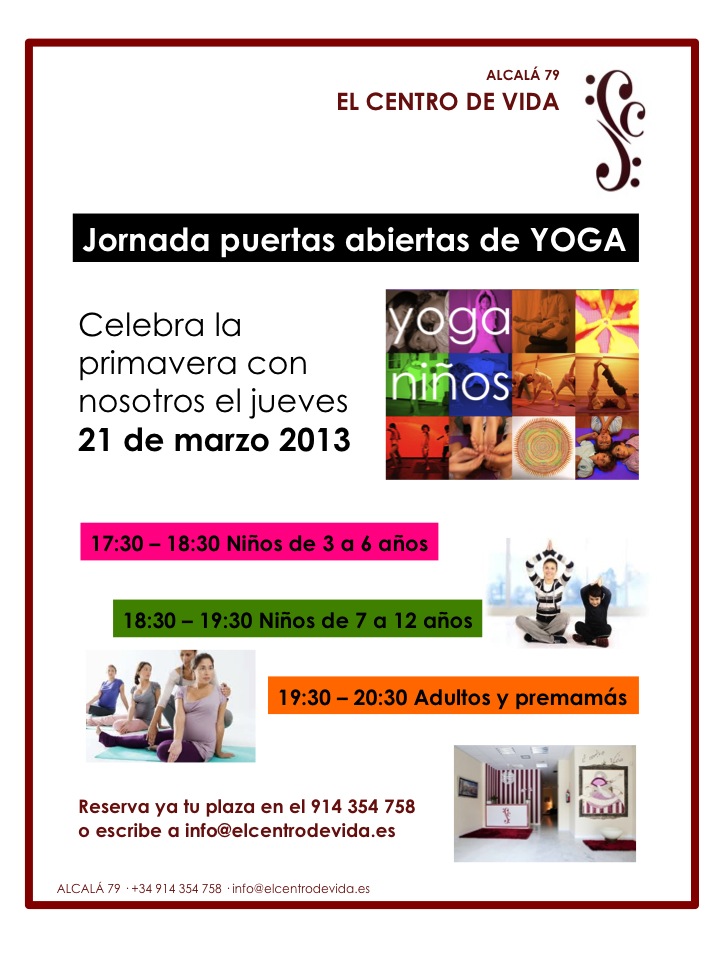YOGA-El Centro de Vida-21marzo