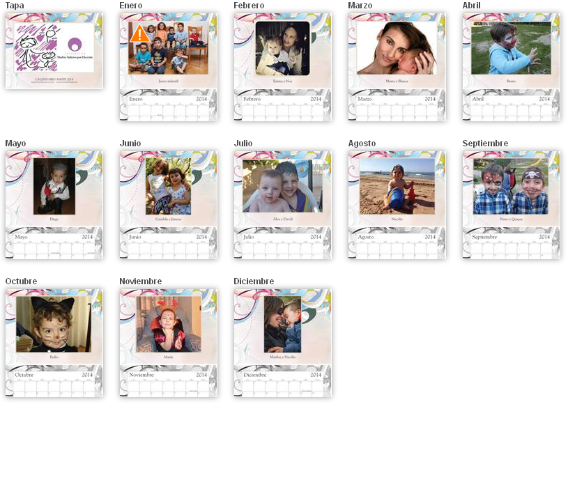 Caledanrio pared 2014