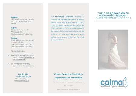 Calma curso perinatal trtip