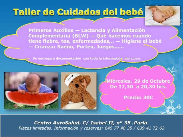 Taller cuidado bebe teresa garcia